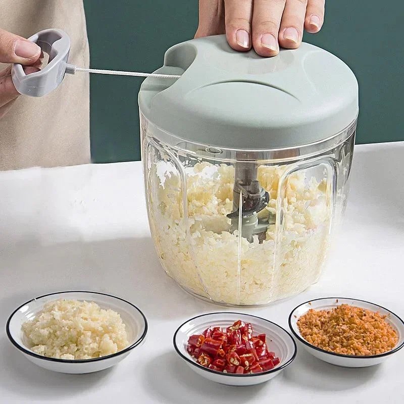 MultiPrep Manual Food Chopper – Vegetable, Garlic & Meat Cutter