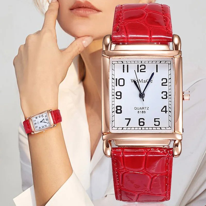 Classic Luxury Square Dial Women’s Watch